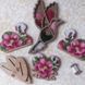 Wooden Bead Embroidery Kit &ndash; &ldquo;Swan&rdquo; FLK-107 FLK-107 photo 4
