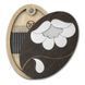 Magnetic Needle Case Oval &ndash; &ldquo;Silver Flower&rdquo; FLZB(N)-188 FLZB(N)-188 photo 3