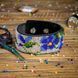 Faux Leather Bead Embroidery Kit &ndash; &ldquo;Bracelet&rdquo; (3 &times; 22 cm) FLBB-040 Black FLBB-040 photo 1