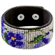 Faux Leather Bead Embroidery Kit &ndash; &ldquo;Bracelet&rdquo; (3 &times; 22 cm) FLBB-040 Black FLBB-040 photo 3