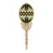 Wooden Bead Embroidery Topper &ndash; &ldquo;White & Green Easter Egg&rdquo; FLK-541 FLK-541 photo 3