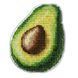 Plastic Cross-Stitch Kit &ndash; "Avocado" (Double-Sided) FLX-072 FLX-072 photo 3
