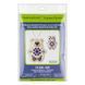 Faux Leather Bead Embroidery Kit &ndash; &ldquo;Bear Christmas Ornament&rdquo; (Double-Sided) FLBB-168 Light Beige FLBB-168 photo 6