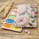 Bead Organizer With Wooden Lid &ndash; &ldquo;Peonies, Rectangular&rdquo; FLZB-213 FLZB-213 photo 1