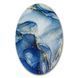 Magnetic Needle Case Oval &ndash; &ldquo;Blue Marble&rdquo; FLZB(N)-162 FLZB(N)-162 photo 3