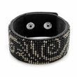 Faux Leather Bead Embroidery Kit &ndash; &ldquo;Bracelet&rdquo; (3 &times; 22 cm) FLBB-041 Black FLBB-041 photo 7