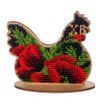 Wooden Bead Embroidery Kit &ndash; &ldquo;Hen&rdquo; FLK-158 FLK-158 photo 3