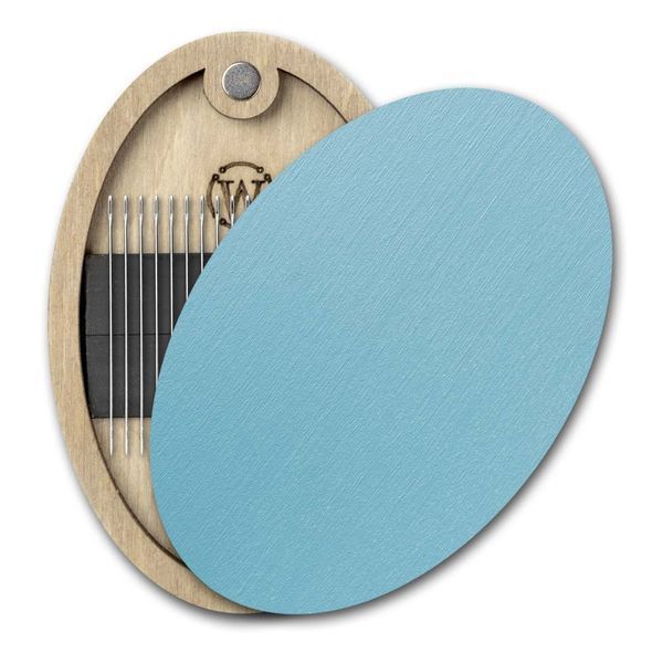 Magnetic Needle Case Oval &ndash; &ldquo;Turquoise&rdquo; FLZB(N)-205