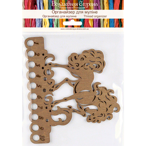 Floss Organizer &ndash; &ldquo;Fairy Horse&rdquo; FLZ(F)-023