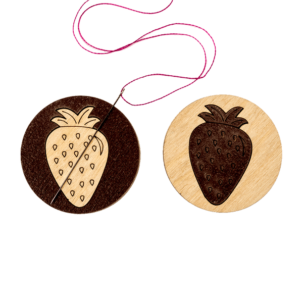Needle Minder &ndash; &ldquo;Wooden, Double-Sided&rdquo; FLMH-010(W)