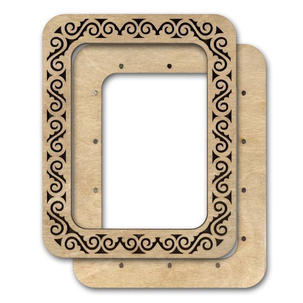 Magnetic Embroidery Frame (10.5 &times; 14.5 cm inner size) FLMP-032