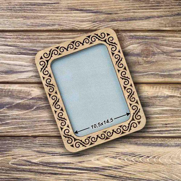 Magnetic Embroidery Frame (10.5 &times; 14.5 cm inner size) FLMP-032