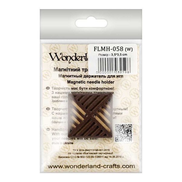Needle Minder &ndash; &ldquo;Wooden, Double-Sided&rdquo; FLMH-058(W)