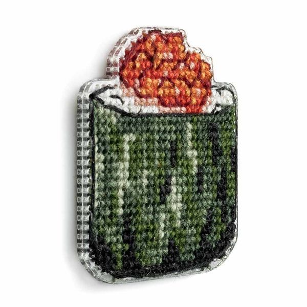 Plastic Cross-Stitch Kit &ndash; "Caviar Sushi" (Double-Sided) FLX-073