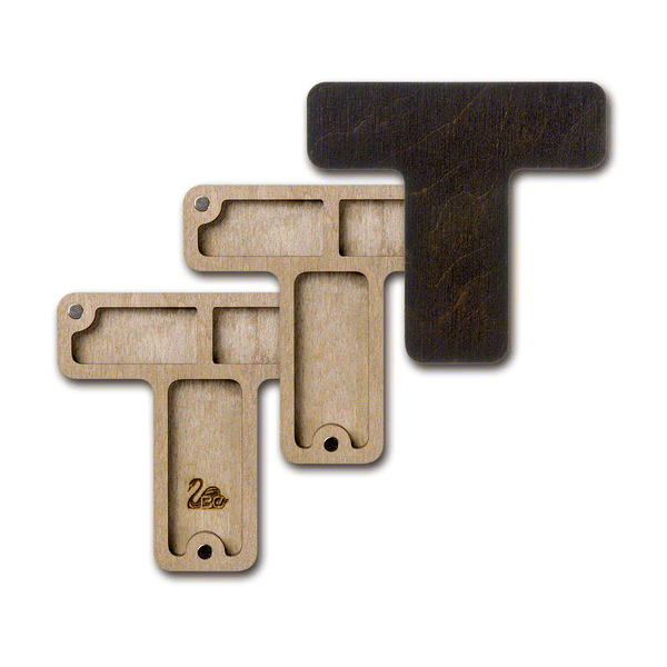Bead Organizer &ndash; &ldquo;Letter Т (Alphabet)&rdquo; FLZB-144(Т)