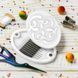 Magnetic Needle Case Oval &ndash; &ldquo;Silver Arabesque&rdquo; FLZB(N)-189 FLZB(N)-189 photo 1