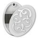Magnetic Needle Case Oval &ndash; &ldquo;Silver Arabesque&rdquo; FLZB(N)-189 FLZB(N)-189 photo 3