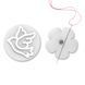 Needle Minder &ndash; &ldquo;Plastic, Single-Sided&rdquo; FLMH-105(W) FLMH-105(W) photo 3