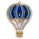 Bead Embroidery Kit (Plastic Base) &ndash; &ldquo;Christmas Ornament &ndash; Blue Journey&rdquo; (Double-Sided) FLPL-074 FLPL-074 photo 4