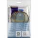 Bead Embroidery Kit (Plastic Base) &ndash; &ldquo;Christmas Ornament &ndash; Blue Journey&rdquo; (Double-Sided) FLPL-074 FLPL-074 photo 9