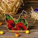 Wooden Bead Embroidery Kit &ndash; &ldquo;Hen&rdquo; FLK-158 FLK-158 photo 1