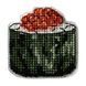 Plastic Cross-Stitch Kit &ndash; "Caviar Sushi" (Double-Sided) FLX-073 FLX-073 photo 3