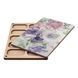 Bead Organizer With Wooden Lid &ndash; &ldquo;Watercolor Flowers, Rectangular&rdquo; FLZB-214 FLZB-214 photo 3