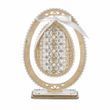 Bead Embroidery Kit on Wood &ndash; &ldquo;Easter Egg &ndash; Classic Gold Ornament&rdquo; FLK-613 FLK-613 photo 6