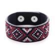 Faux Leather Cross-Stitch Kit &ndash; &ldquo;Bracelet&rdquo; (2.2 &times; 22 cm) FLHL-058 Black FLHL-058 photo 7