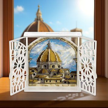 Plastic Cross-Stitch Kit &ndash; &ldquo;Venetian Stillness&rdquo; FLX-128