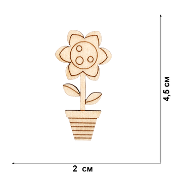 Decoration blank FLC-246 (5 pieces)