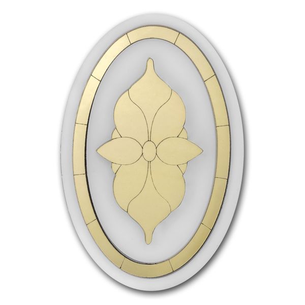 Magnetic Needle Case Oval &ndash; &ldquo;Golden Glow&rdquo; FLZB(N)-190