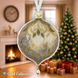Plastic Cross-Stitch Kit &ndash; &ldquo;Christmas Ornament &ndash; Golden Bauble&rdquo; FLX-141 FLX-141 photo 1