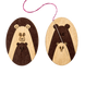 Needle Minder &ndash; &ldquo;Wooden, Double-Sided&rdquo; FLMH-027(W) FLMH-027(W) photo 2