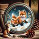 Cross-Stitch Pattern &ndash; "In Winter Forest" WLP-001 WLP-001 photo 8