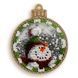 Bead Embroidery Kit (Plastic Base) &ndash; &ldquo;Christmas Ornament &ndash; Christmas Crew&rdquo; (Double-Sided) FLPL-064 FLPL-064 photo 4