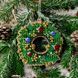 Wooden Bead Embroidery Kit &ndash; &ldquo;Wreath With Ornaments&rdquo; FLK-441 FLK-441 photo 1