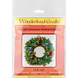 Wooden Bead Embroidery Kit &ndash; &ldquo;Wreath With Ornaments&rdquo; FLK-441 FLK-441 photo 4