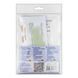 Plastic Cross-Stitch Kit &ndash; "Christmas Ornament &ndash; Snowman With Gift" FLX-019 FLX-019 photo 6