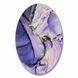 Magnetic Needle Case Oval &ndash; &ldquo;Purple Petals&rdquo; FLZB(N)-164 FLZB(N)-164 photo 3