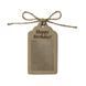 Cardboard Embroidery Blank &ndash; &laquo;Happy Birthday!&raquo; FLBE(C)-014 (3 pcs) FLBE(C)-014 photo 3