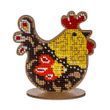 Wooden Bead Embroidery Kit &ndash; &ldquo;Colorful Hen&rdquo; FLK-334 FLK-334 photo 6