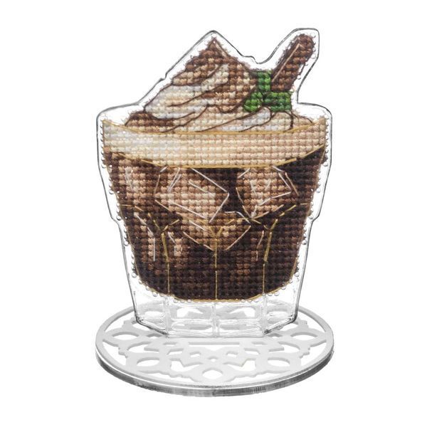 Plastic Cross-Stitch Kit &ndash; "Frappe" (Double-Sided) FLX-033