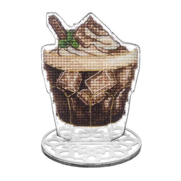 Plastic Cross-Stitch Kit &ndash; "Frappe" (Double-Sided) FLX-033