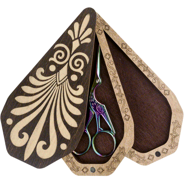 Scissors Case (inside size 6.5 &times; 14 cm, &ldquo;Double-Layer&rdquo;) FLZB(N)-021