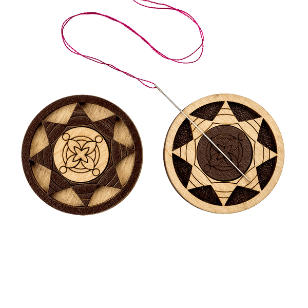 Needle Minder &ndash; &ldquo;Wooden, Double-Sided&rdquo; FLMH-035(W)
