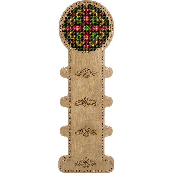 Wooden Embroidery Blank &ndash; &ldquo;Floss Bobbin&rdquo; FLHW-003