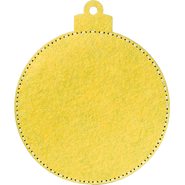 Wooden Bead Embroidery Kit &ndash; &ldquo;Christmas Ornament &ndash; Santa Under the Stars&rdquo; FLK-365