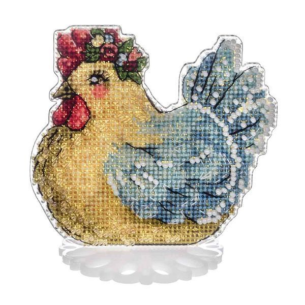 Plastic Cross-Stitch Kit &ndash; "Chicken" FLX-089