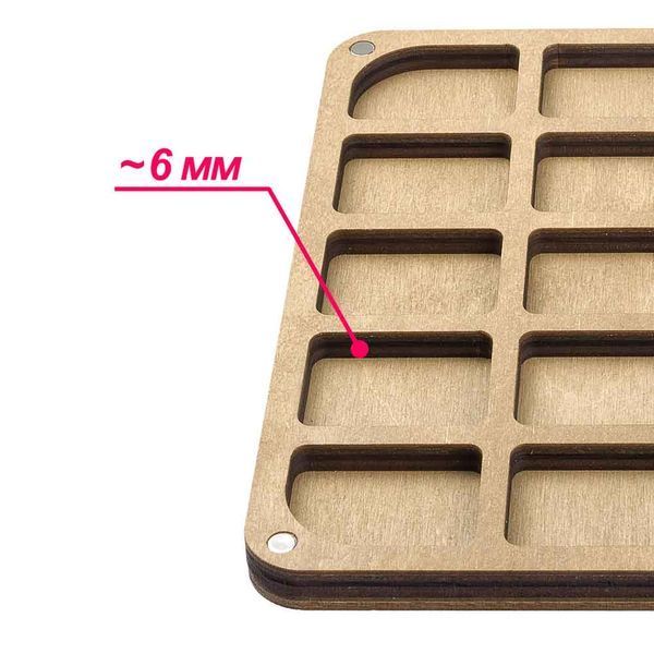 Modular Organizer Box &ndash; &ldquo;Organizer Middle Section&rdquo; FLDD-004/12S